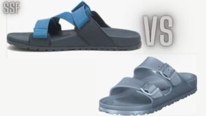 Chaco Lowdown Slide Sandal vs. Birkenstock Arizona Shearling Sandals