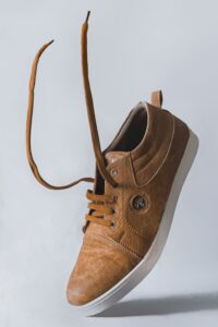 Brown Leather Lace Up Shoe